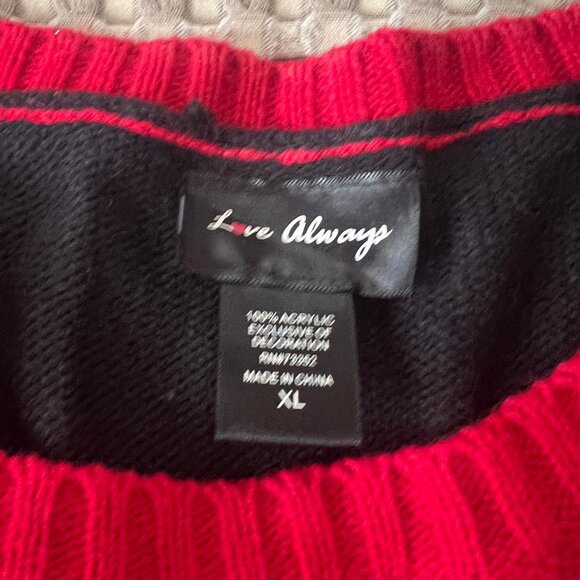 Love Always Elf Size XL Sweater Dress - Picture 5 of 5